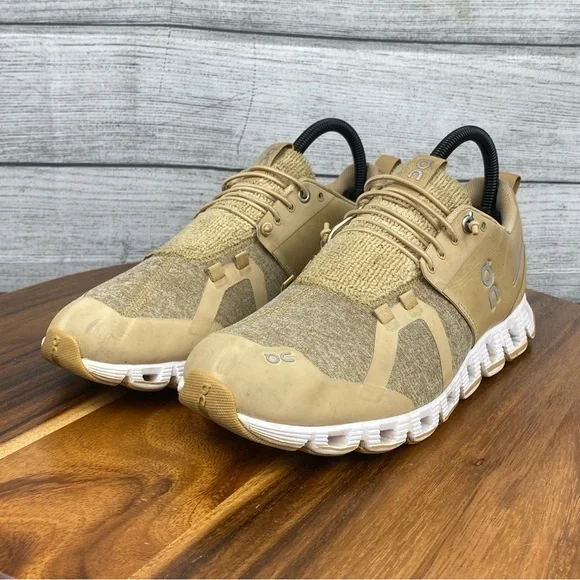 On Running Beige Athletic Shoes - Picture 2 of 14